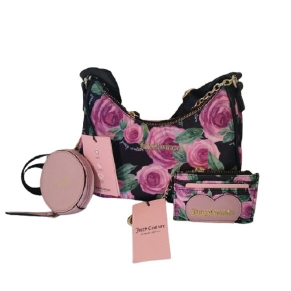 Juicy Couture Moody Garden Black 3 pc. Set - Picture 1 of 9